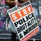 A protester displays a placard at Union Square in New York City April 14, 2015, during a demonstration against the shooting death of Walter Scott by a North Charleston, S.C., police officer.
JEWEL SAMAD/Getty Images